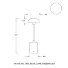 Lumi Portable LED Table Lamp