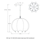 Lunaria Pendant Light