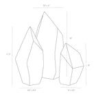 Nerine Sculpture (Set of 3)