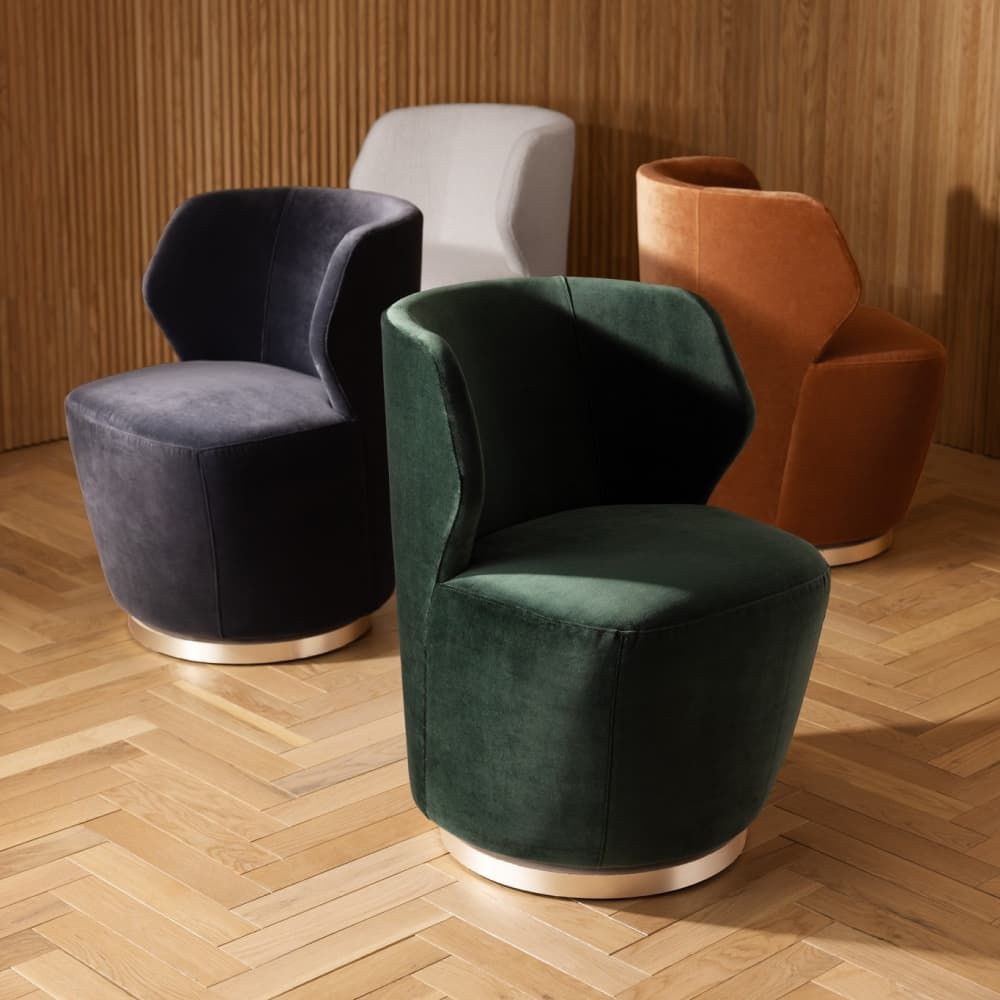 Poppy Swivel Lounge Chair