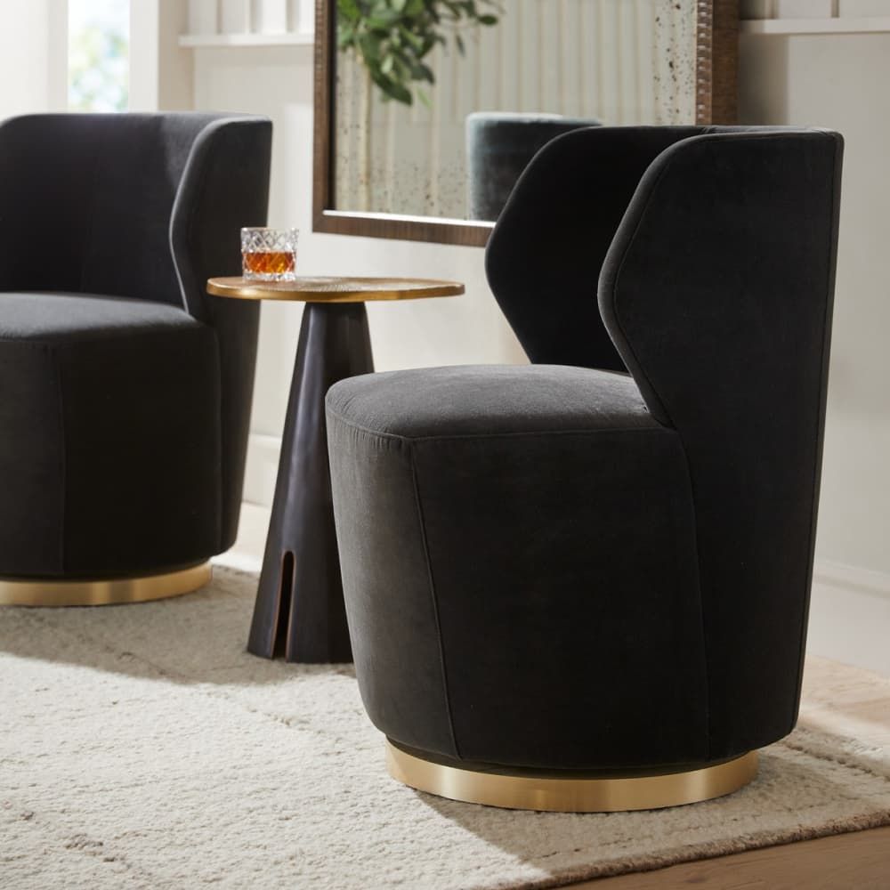 Poppy Swivel Lounge Chair