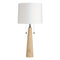 Sidney Table Lamp  option Travertine