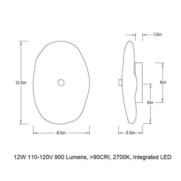 Nome LED Wall Sconce