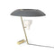 Model 548 LED Table Lamp  option Grey / Polished Brass