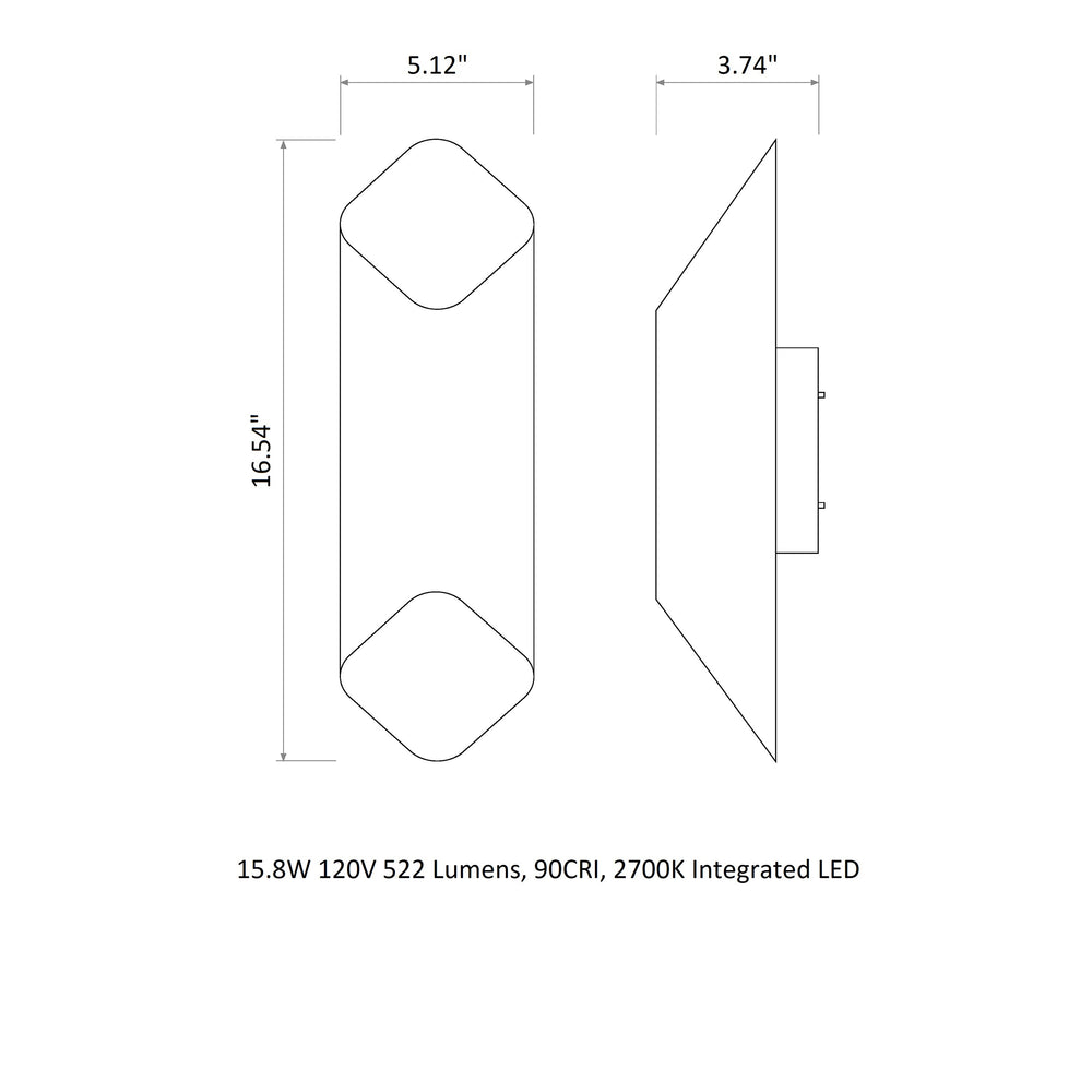 Ako LED Wall Sconce