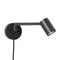Ascoli Swing Plug-In Wall Sconce  option Matte Black