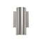Ava Outdoor Wall Sconce  option Brushed Stainless Steel