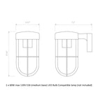Cabin Outdoor Wall Sconce