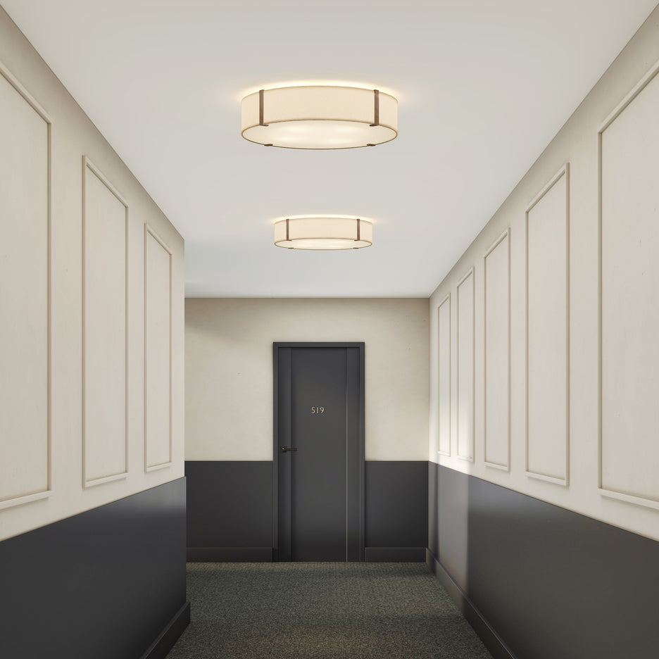Elba Round Flush Mount