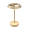 Halo Portable LED Table Lamp  option Light Bronze