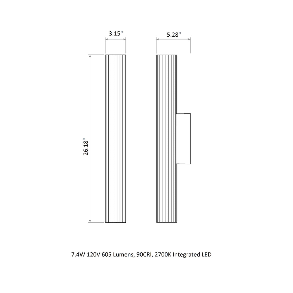 Io LED Bathroom Vanity Light