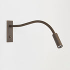 Leo Switched LED Reading Wall Sconce  Bronze Leo Switched LED Reading Wall Sconce OPEN BOX