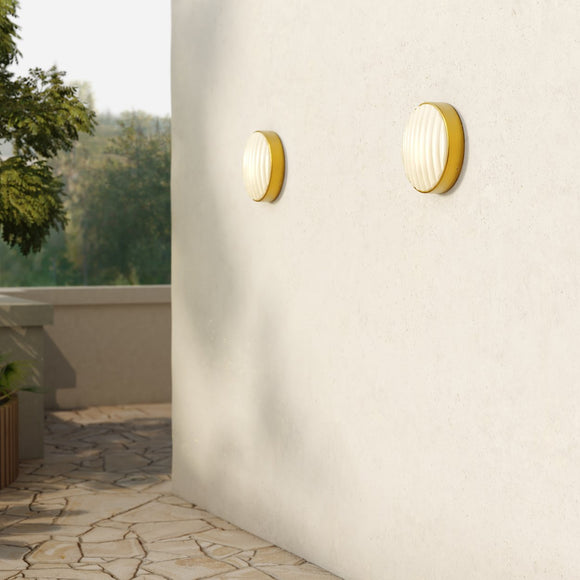 Montreal Round Outdoor Wall Sconce