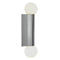 Ortona Twin Wall Sconce  option Polished Chrome