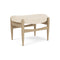 Elizabeth Ottoman  option Logan Jasmine / Natural Oak