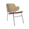 The Penguin Lounge Chair  option 0329 - Aida Leather / Natural Oak