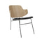 The Penguin Lounge Chair  option 1618 - Aida Leather / Natural Oak