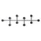 Afteroom Coat Hanger  option Black / Large: 31 in width