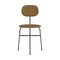 Afteroom Upholstered Dining Chair Plus  option 06 - Audo Boucle Gold