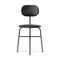 Afteroom Upholstered Dining Chair Plus  option 0842 - Dakar Black Leather