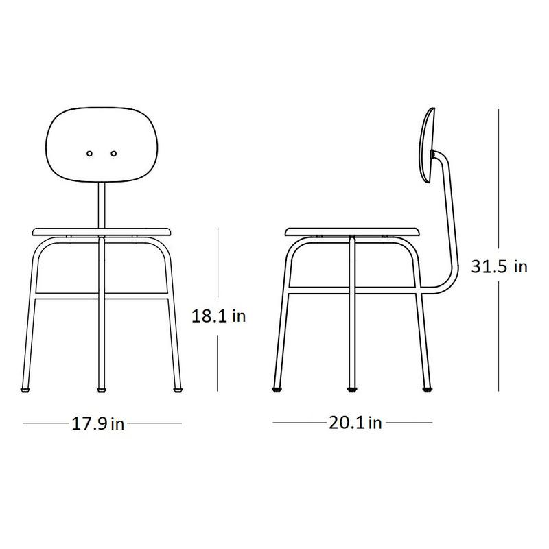 Afteroom Upholstered Dining Chair Plus