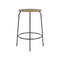 Afteroom Upholstered Stool  option 1611 - Sierra Stone Leather