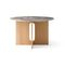 Androgyne Dining Table  option Natural Oak / Grey Galaxy