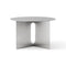 Androgyne Side Table  option Brushed Steel