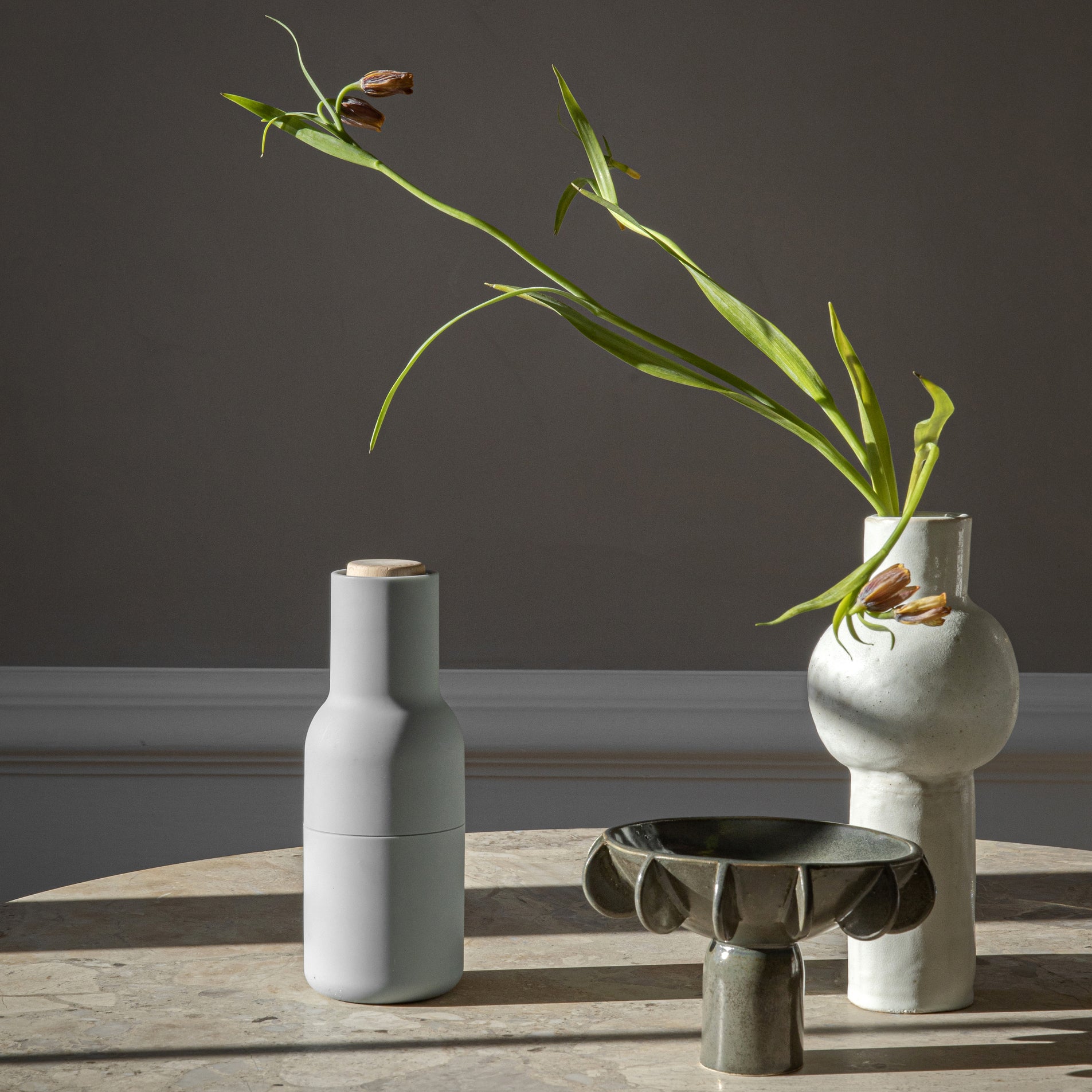 Audo Copenhagen Bottle Grinders (Set of 2) by Menu Design now Audo