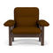 Brasilia Lounge Chair  option 0450 - Baru Gold