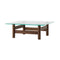 Brasilia Lounge Table  option Dark Stained Oak