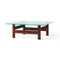Brasilia Lounge Table  option Walnut