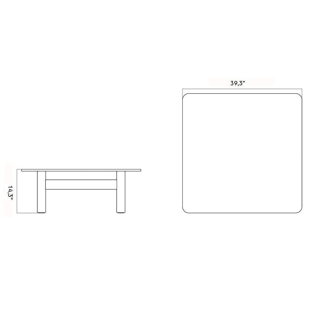 Brasilia Lounge Table