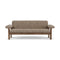 Brasilia Sheepskin 2-Seater Sofa  option Sheepskin Sahara