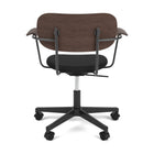 Co Seat Upholstered Task Chair with Armrest