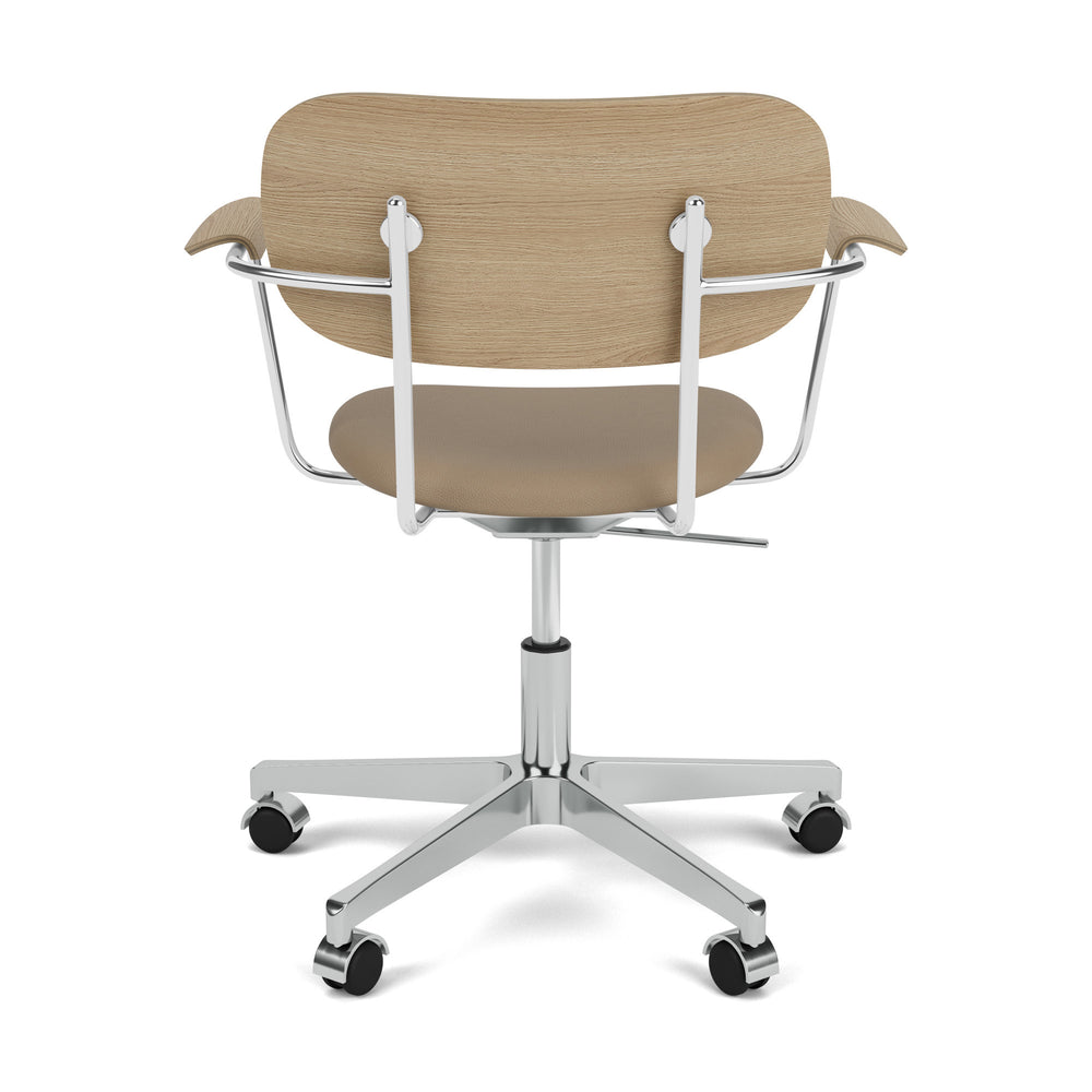 Co Seat Upholstered Task Chair with Armrest