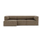 Eave Modular Chaise Sofa  option 001 - Safire Black