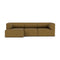 Eave Modular Chaise Sofa  option 06 - Boucle Gold