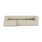 Eave Modular Chaise Sofa  option 202 - Savanna White