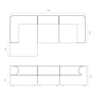Eave Modular Chaise Sofa