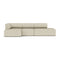 Eave Modular Open Chaise Sofa  option 202 - Savanna White