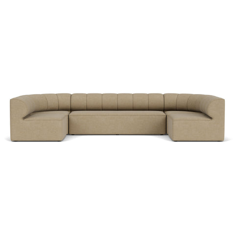Eave Seamline 4-Seater Curved Sofa