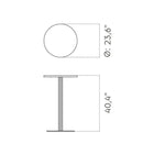 Harbour Column Round Bar/Counter Height Table