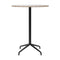 Harbour Column Bar/Counter Round Table with Star Base  option Bar: 40.6 in height
