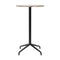 Harbour Column Bar/Counter Round Table with Star Base  option Sand Stone
