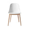 Harbour Side Chair  option Wood Base / Natural Oak