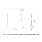 Hashira Linear Pendant Light