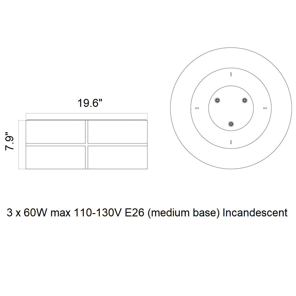 Hashira Wall/Ceiling Lamp