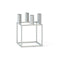 Kubus 4 Candleholder  option Zinc