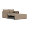 Offset 2-Seater Sofa Bed  option YC04064-03 - Logan Flint